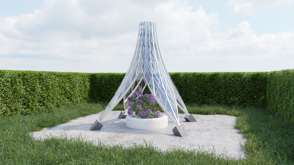 Gridshell research render