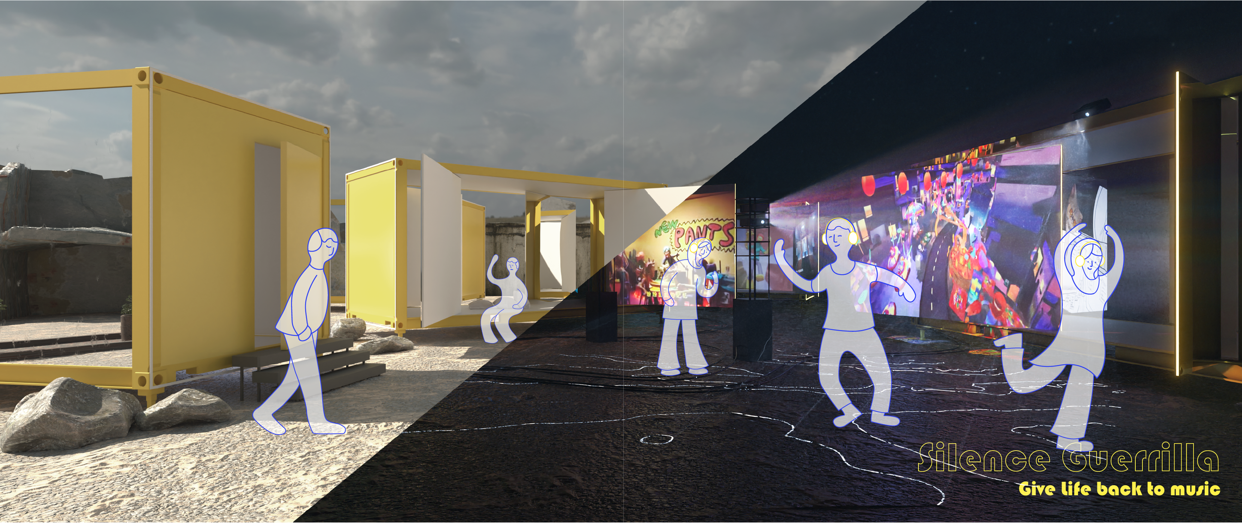 Silence Guerrilla key visual