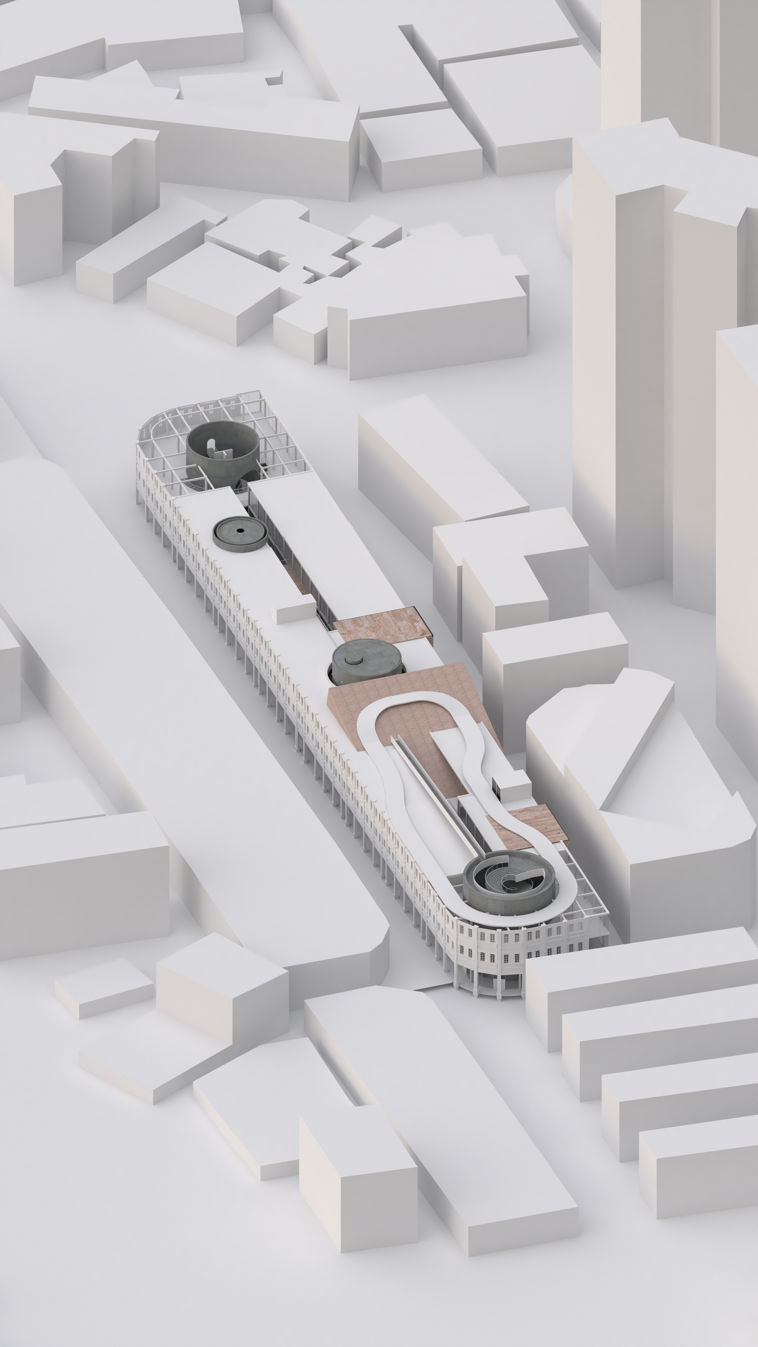 Dashengli axonometric