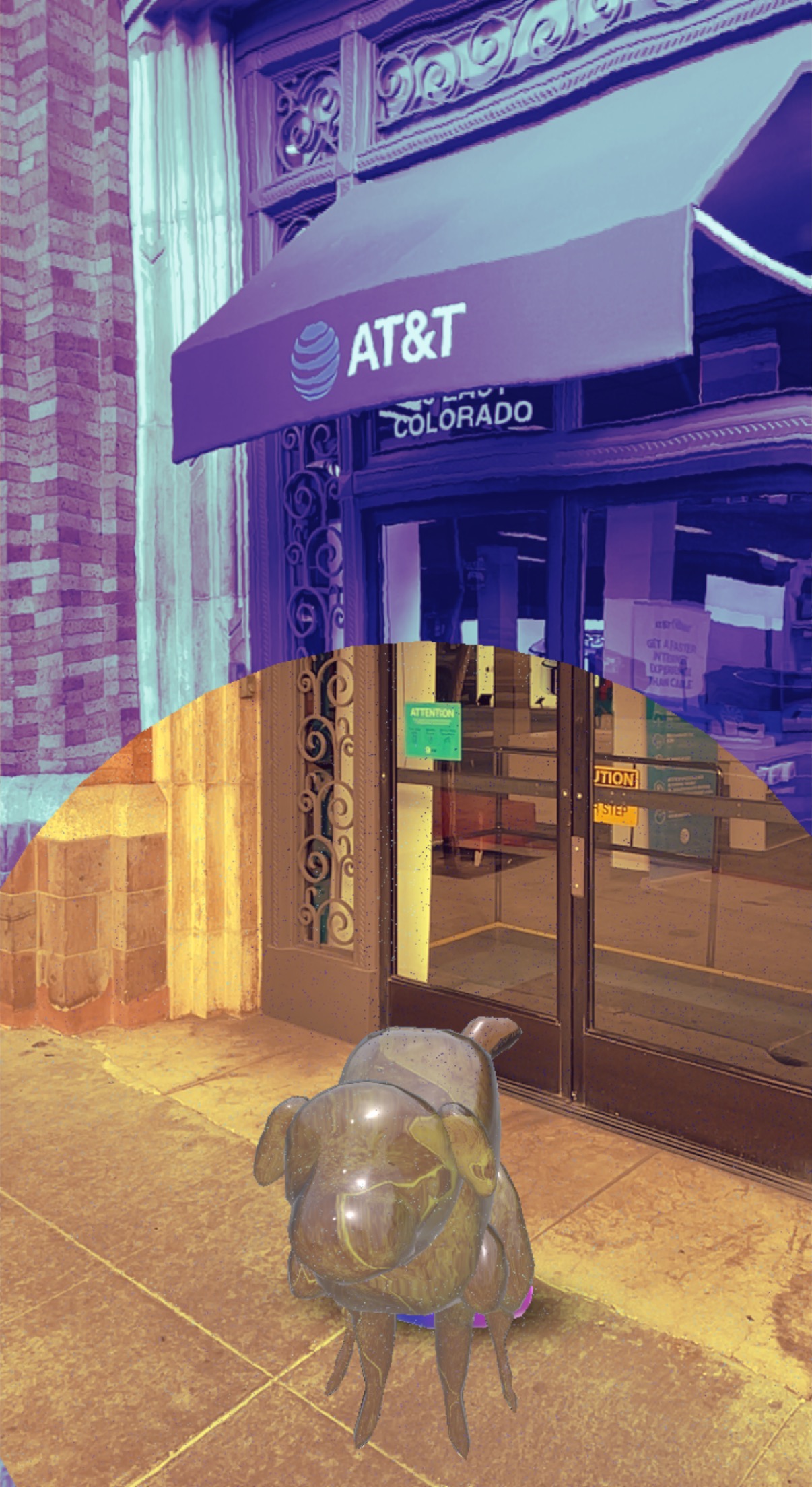 Parade your luck in action