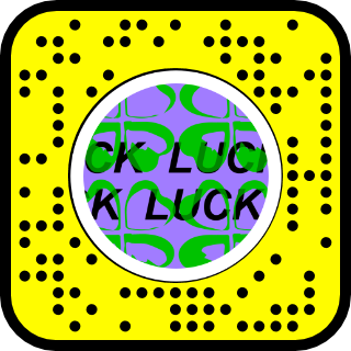 Snapchat lens snapcode